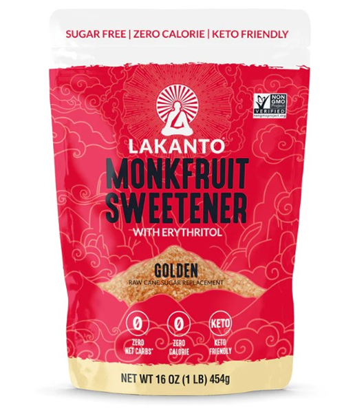 Monk fruit sweetener (Golden) - 454 g